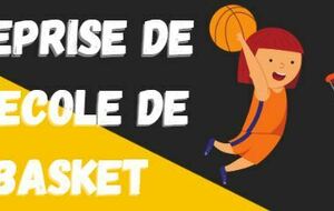 Reprise Ecole de basket 