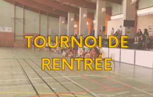 Tournoi de rentrée