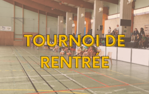 Tournoi de rentrée 