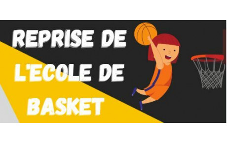 Reprise Ecole de basket 